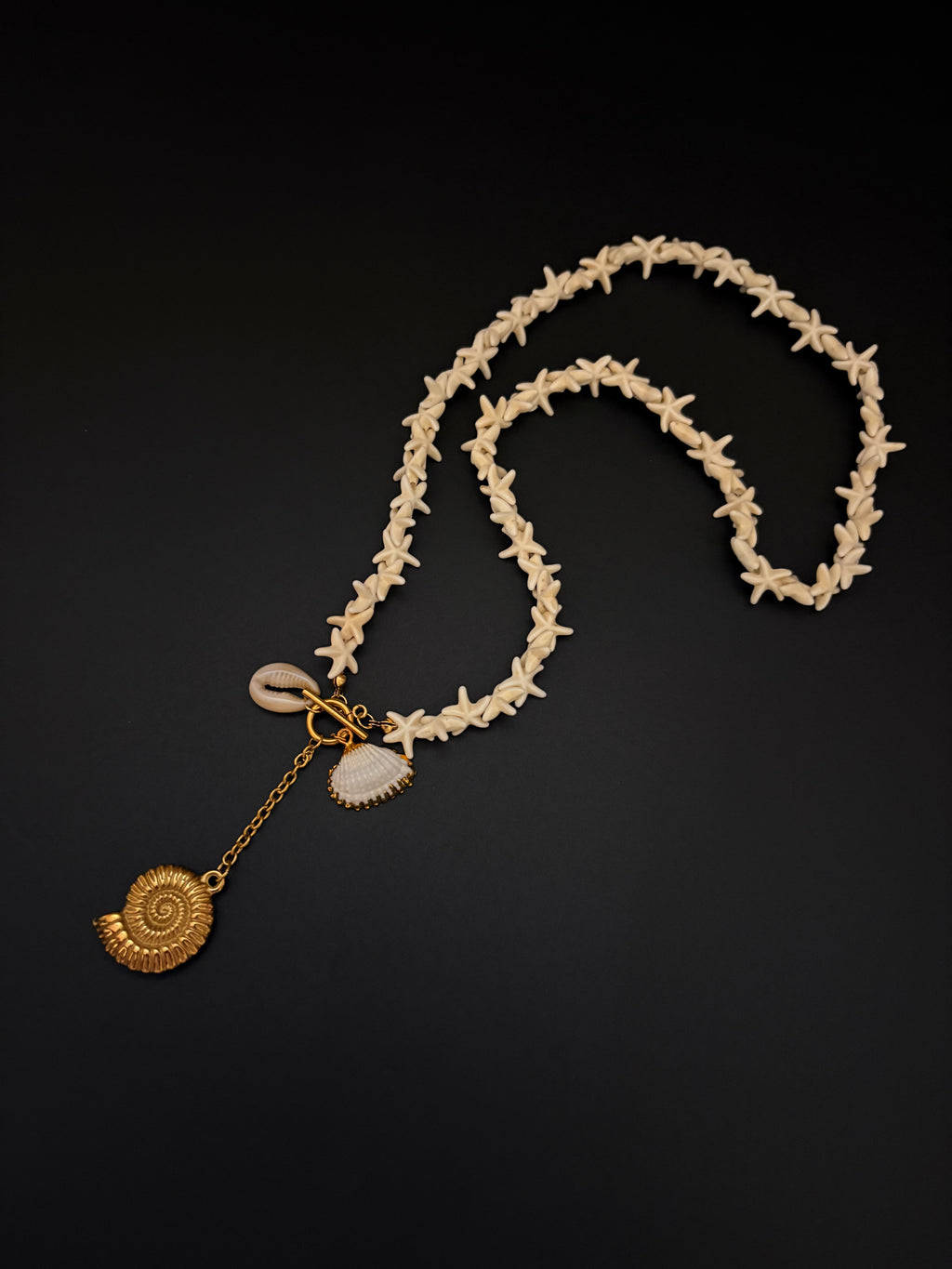 Tropical Shell & Starfish Necklace