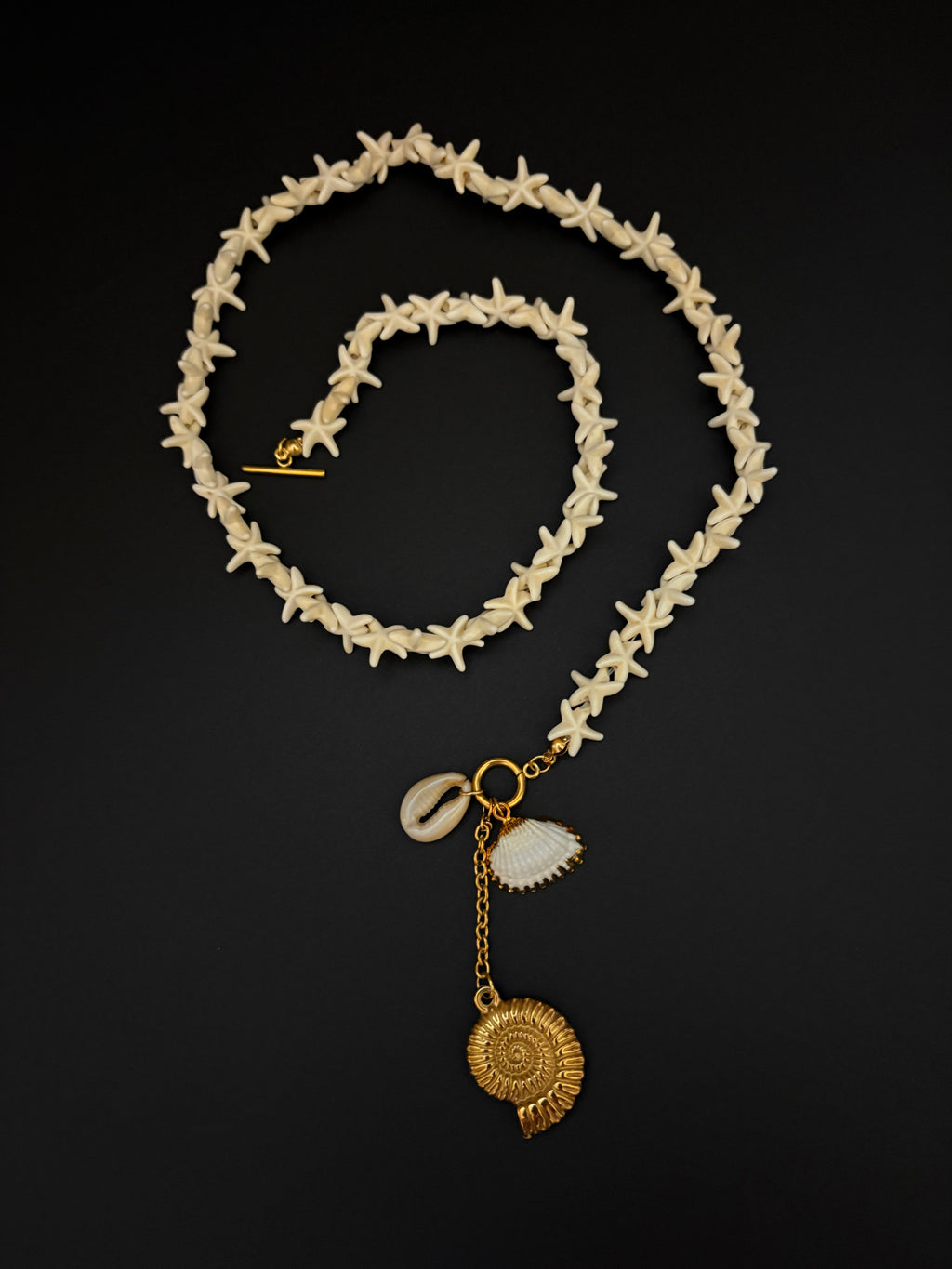 Tropical Shell & Starfish Necklace