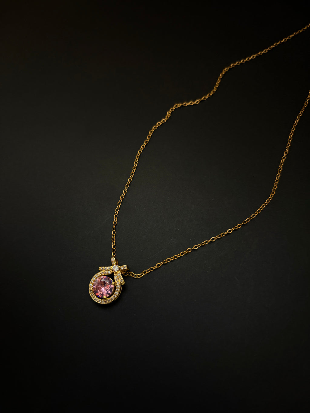 Aurelia Blush Pendant