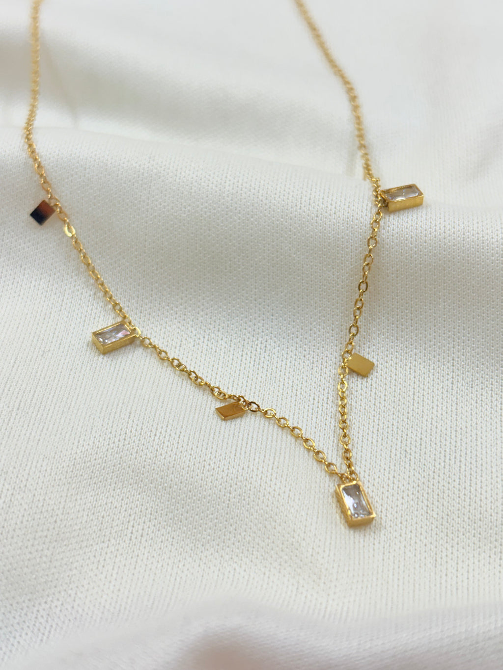 Tiny Square Treasures Neck-piece - Bloom