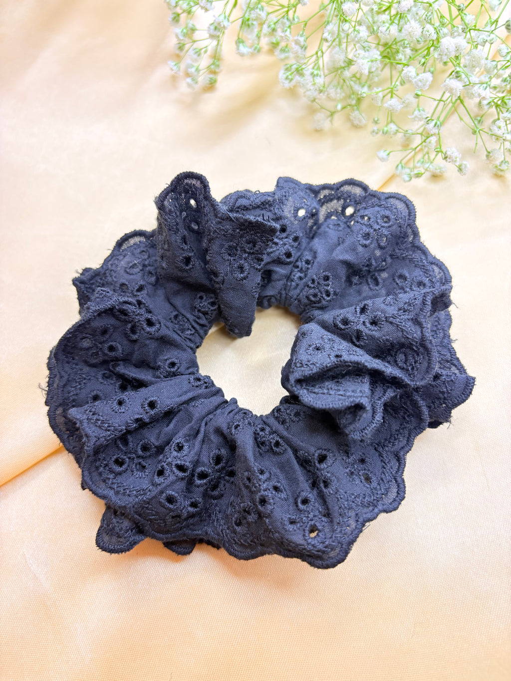 Handmade Cotton Hair Scrunchie