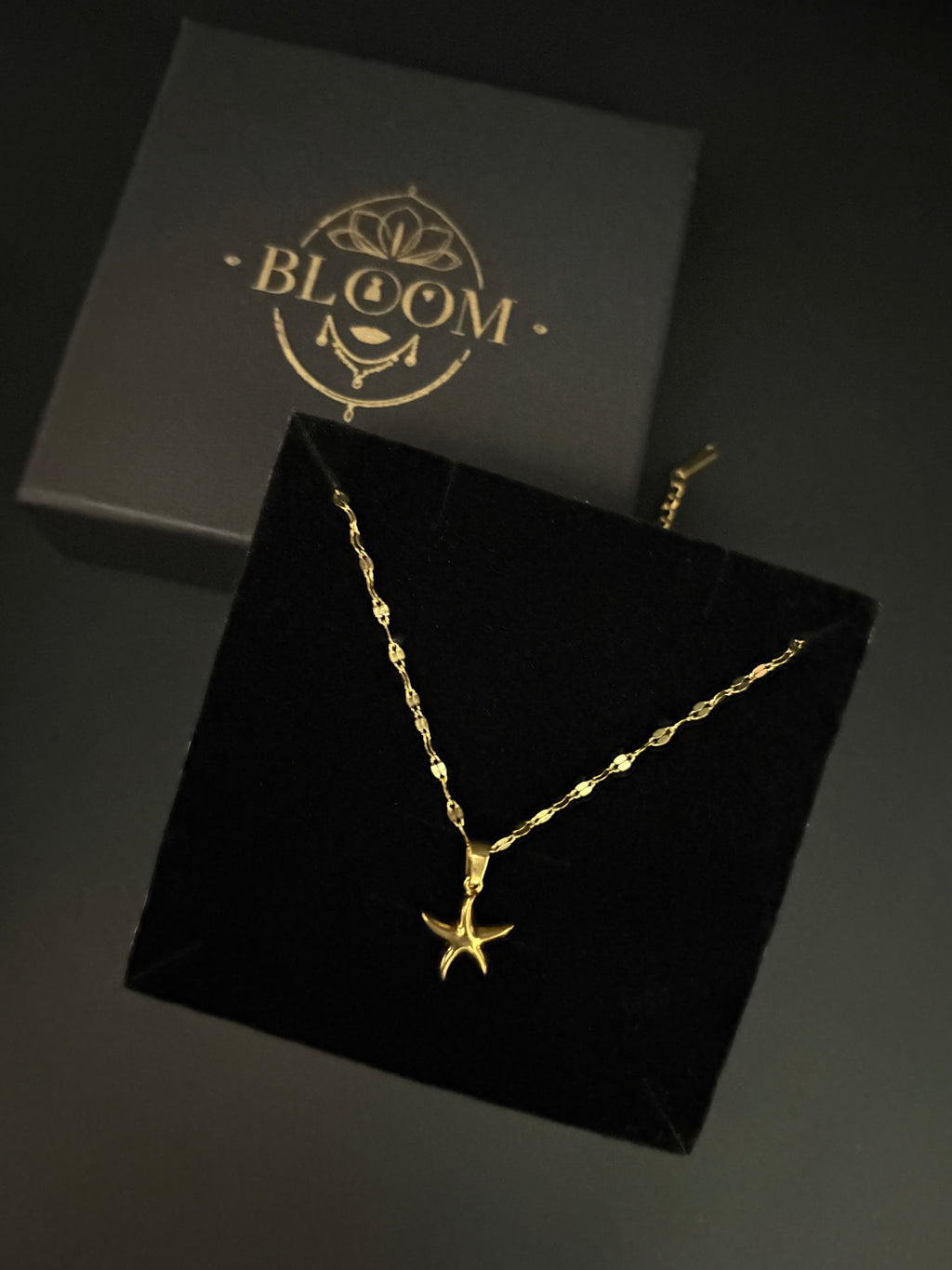 Starfish Charm Necklace