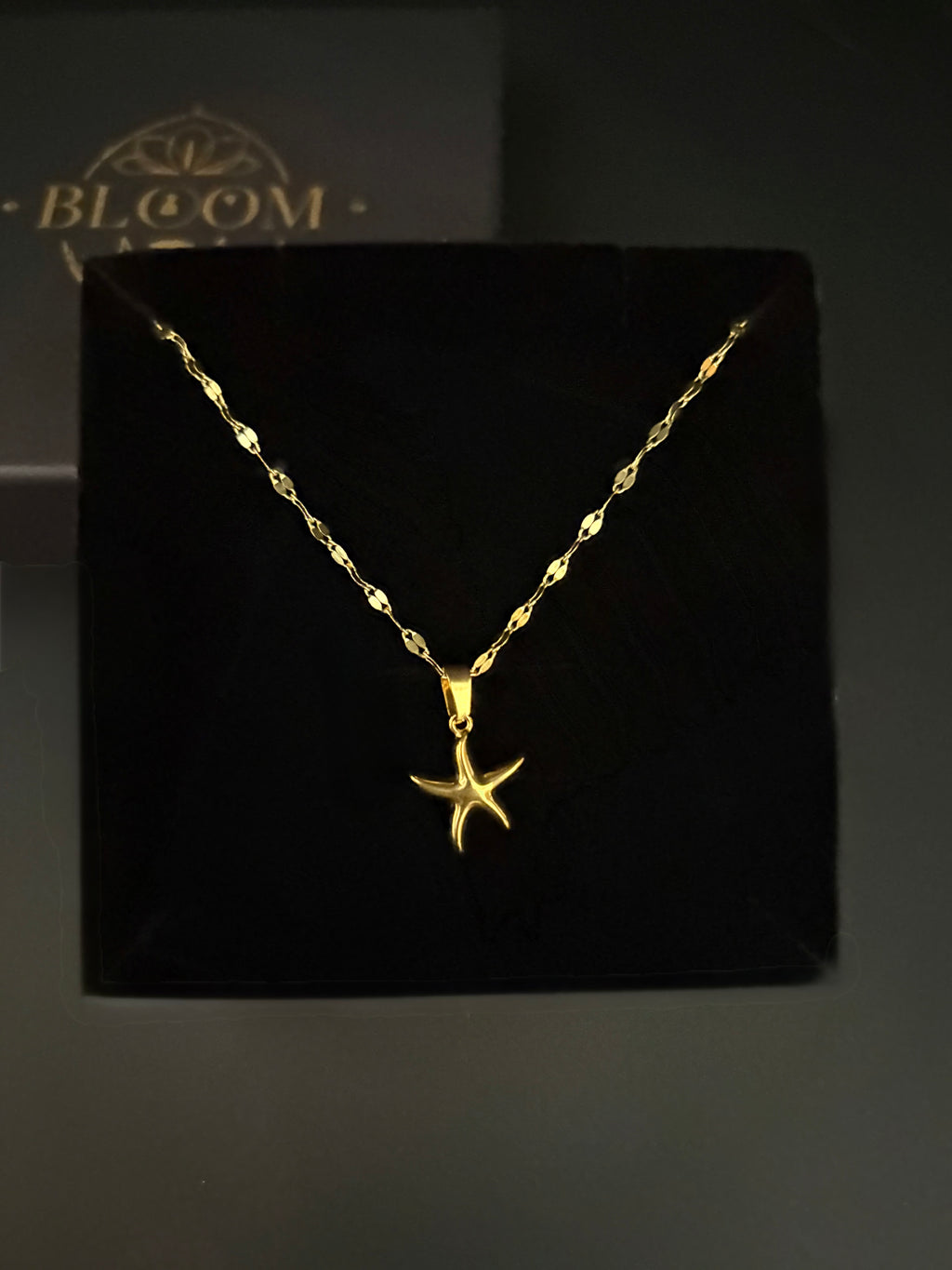 Starfish Charm Necklace