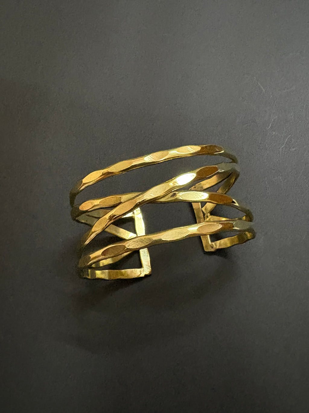 Elegant Gold Layer Cuff