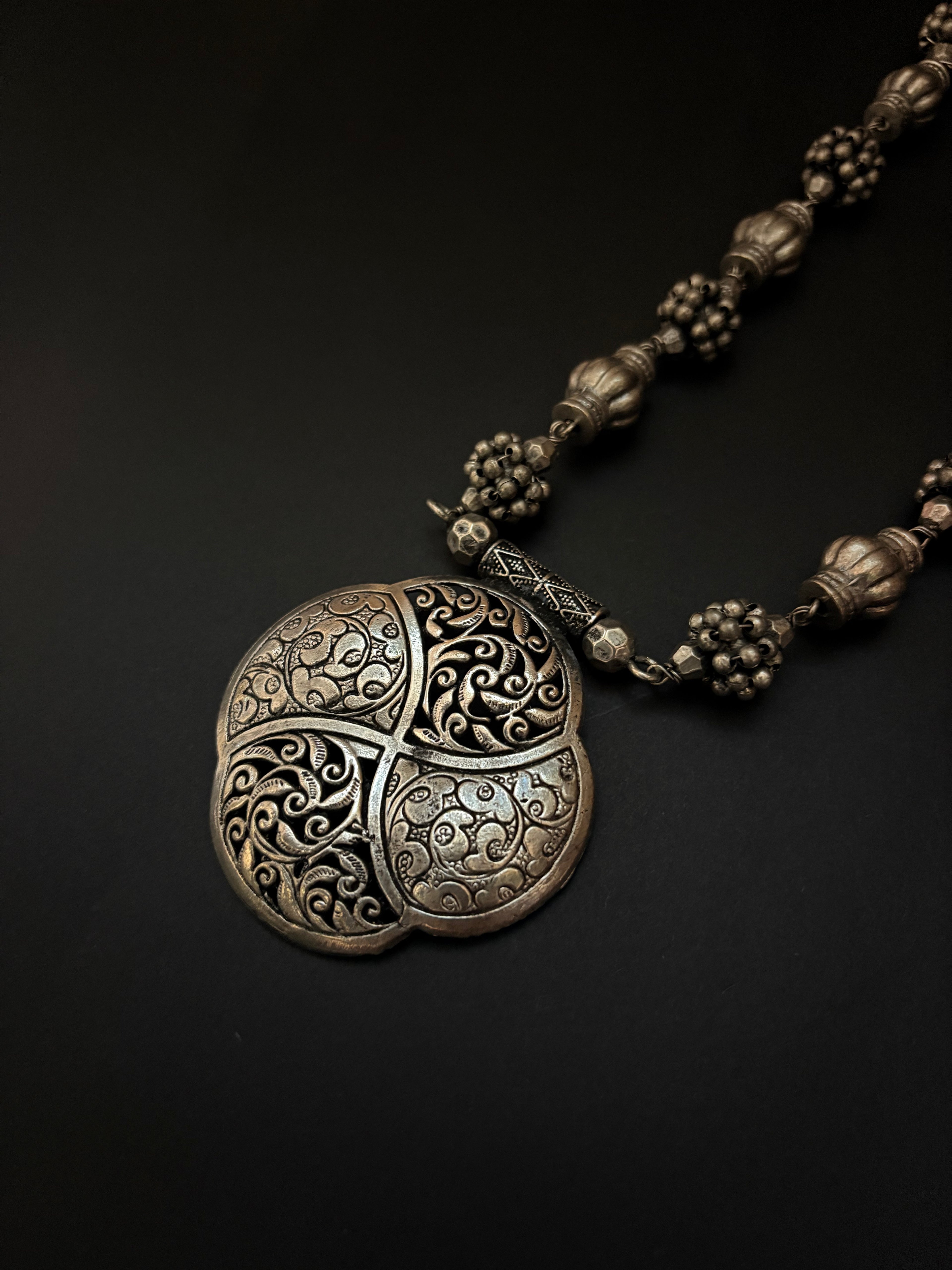 Sutra Silver Medallion Set