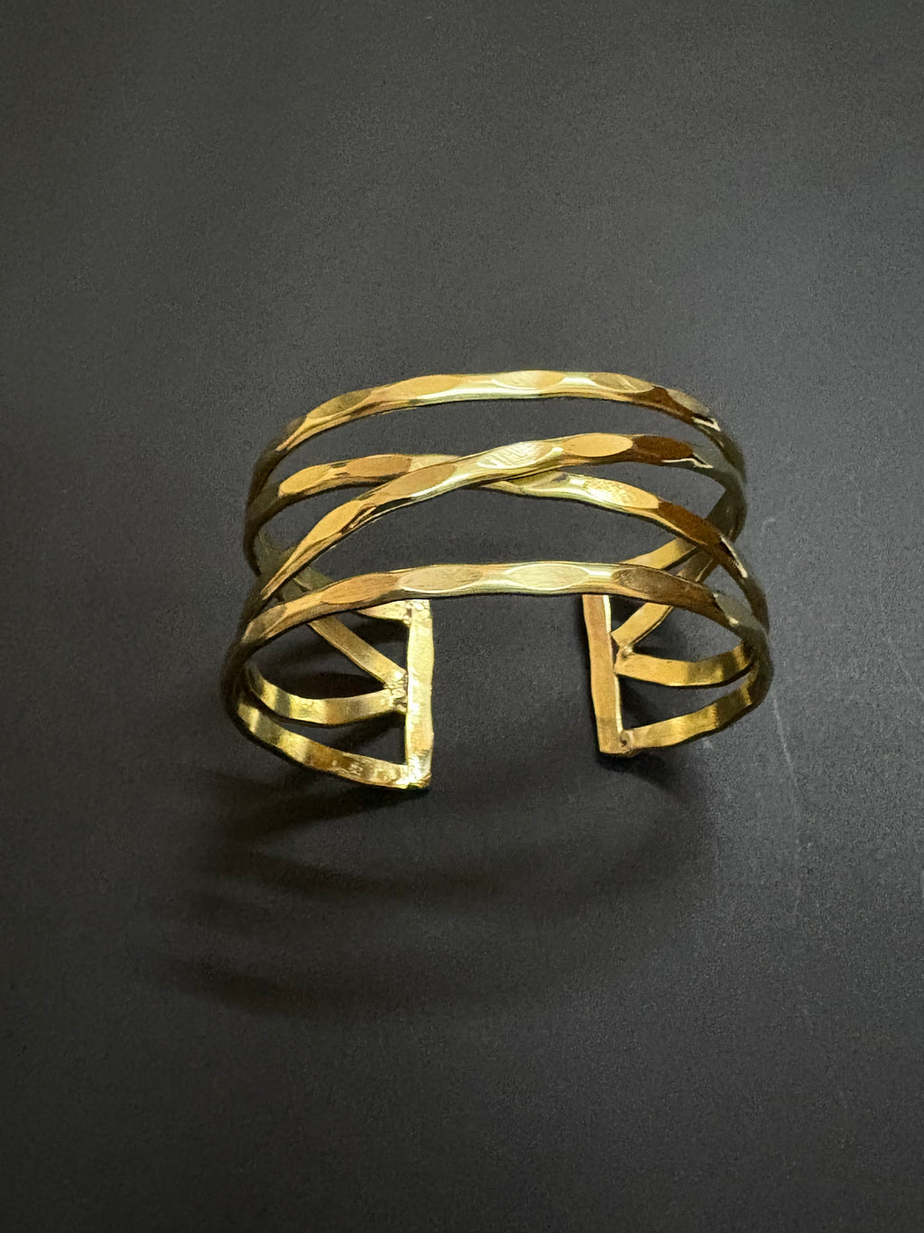 Elegant Gold Layer Cuff