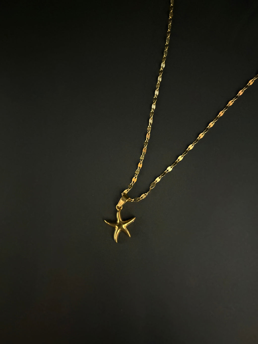 Starfish Charm Necklace
