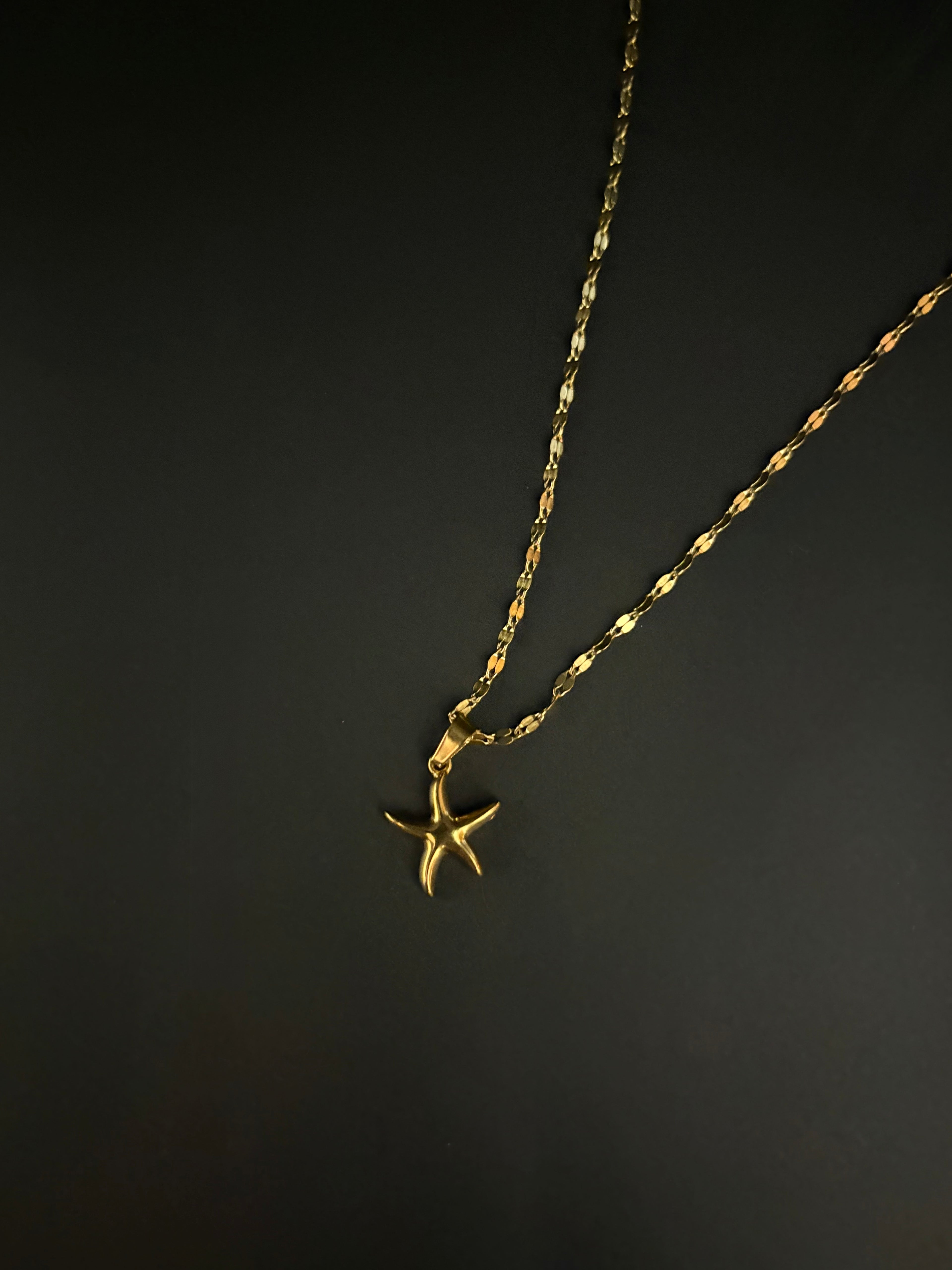 Starfish Charm Necklace