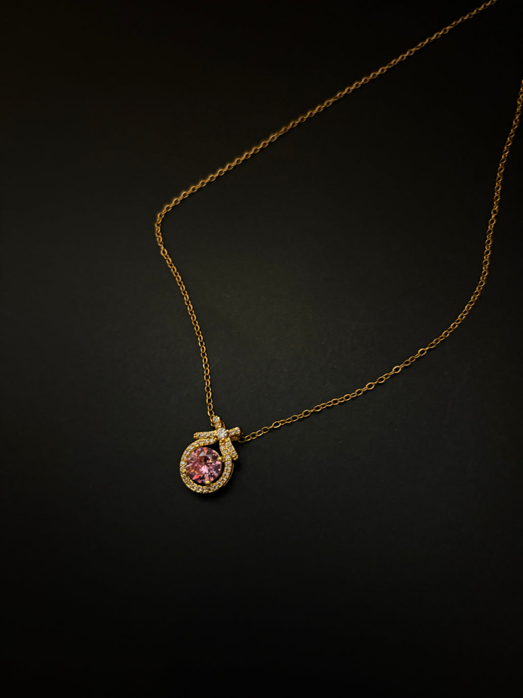 Aurelia Blush Pendant