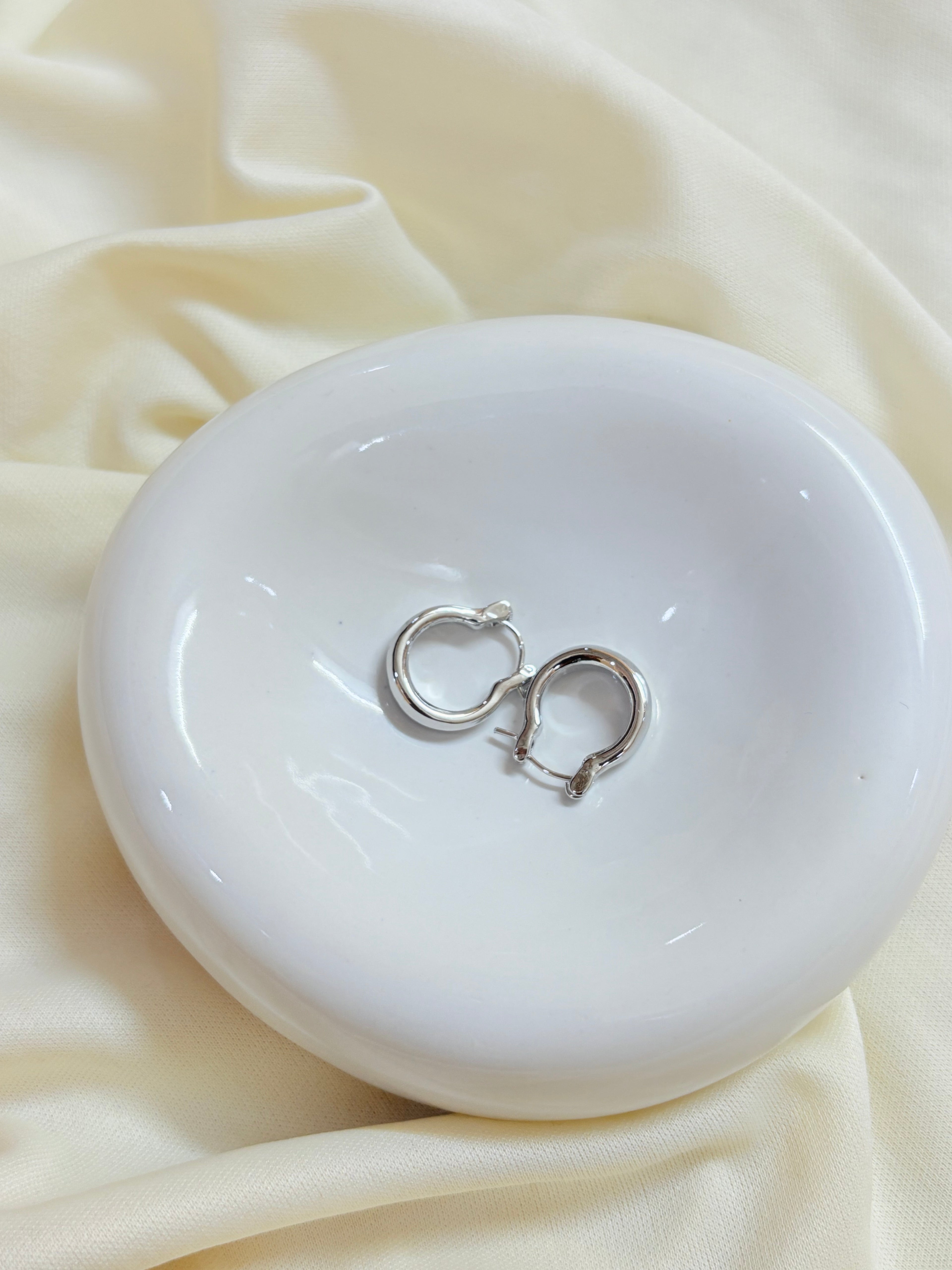 Gold Plated Sun Hoops Earring - Bloom