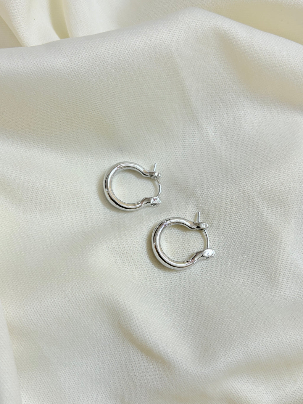 Gold Plated Sun Hoops Earring - Bloom