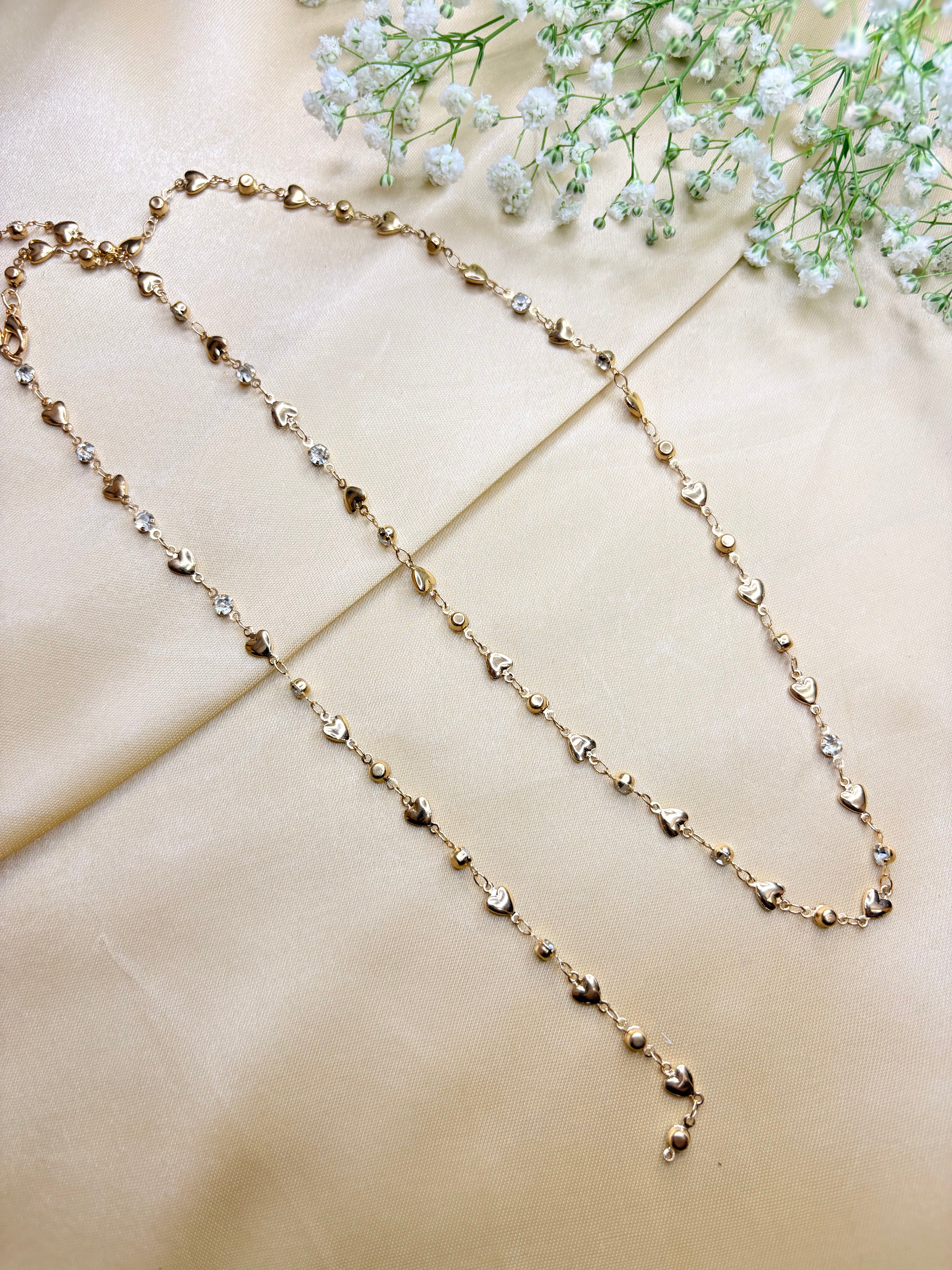 Versatile Styling Heart  Necklace