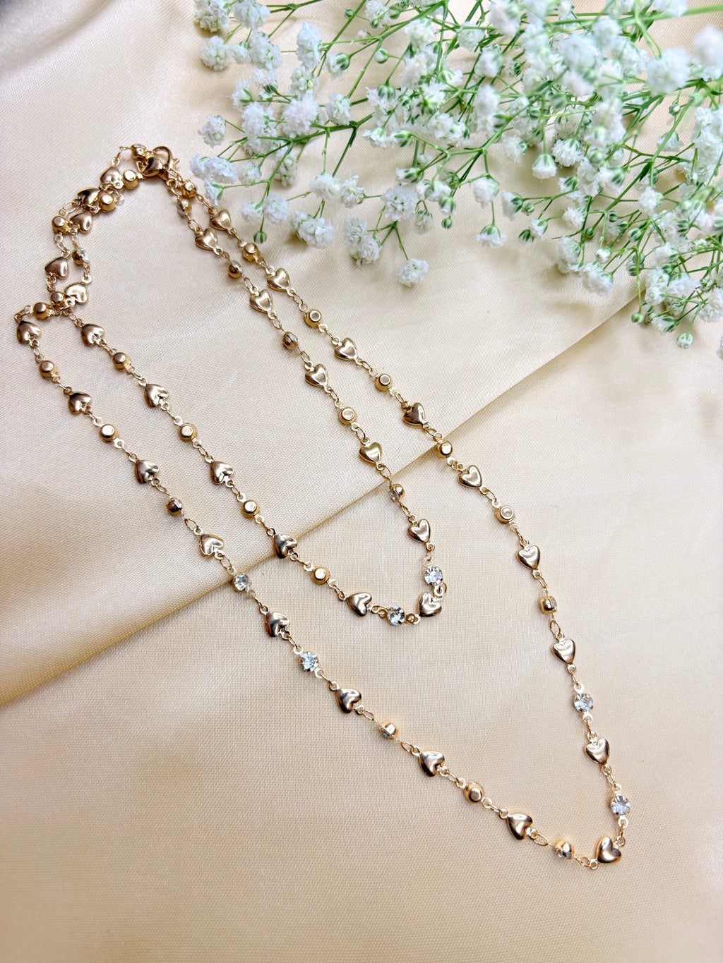 Versatile Styling Heart  Necklace