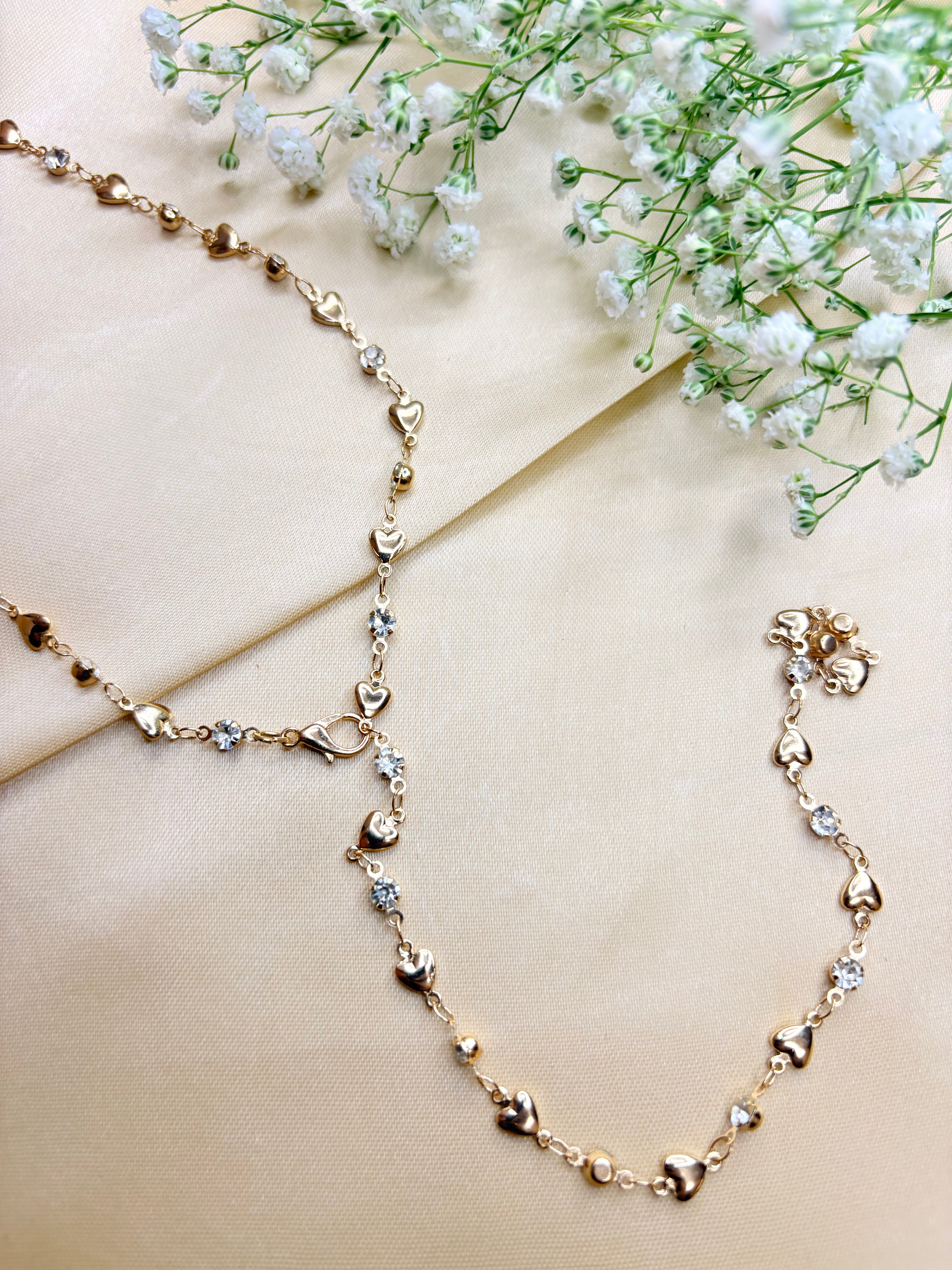 Versatile Styling Heart  Necklace