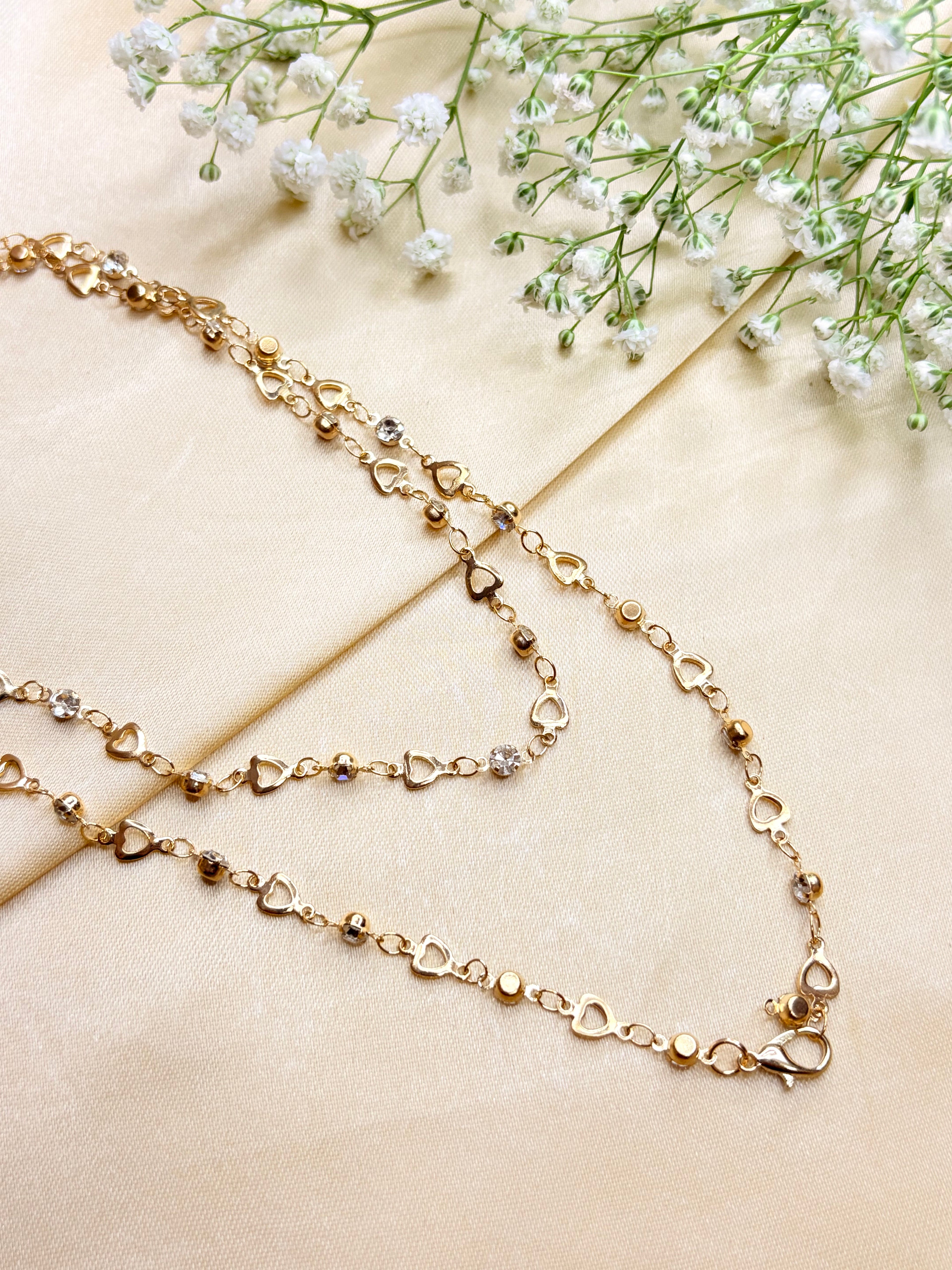 Versatile Styling Heart  Necklace