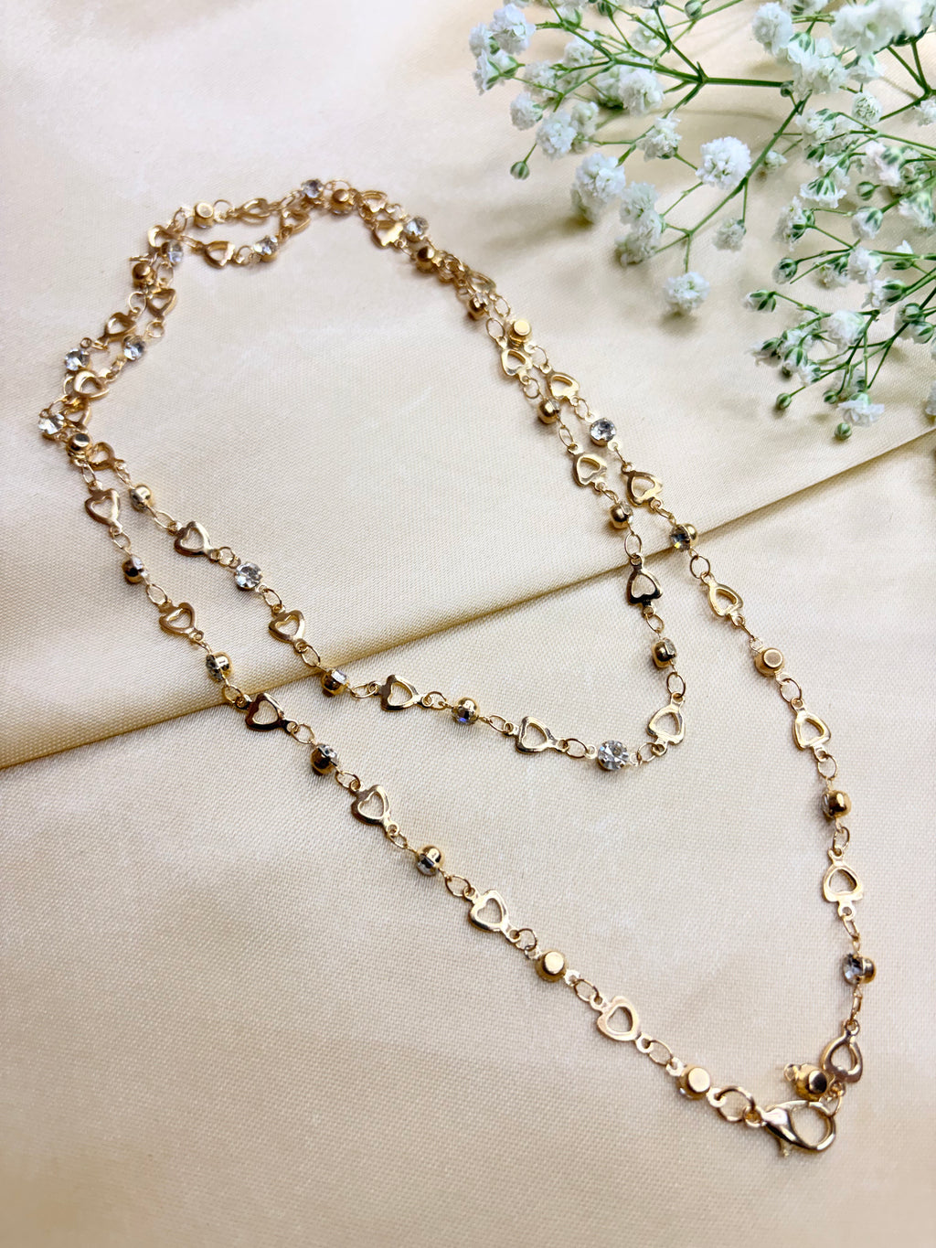 Versatile Styling Heart  Necklace