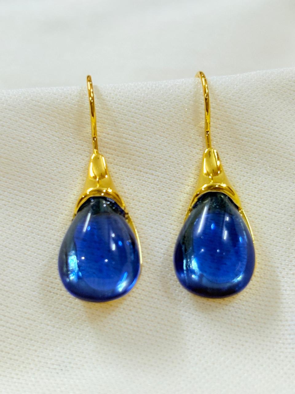 Sapphire Drops Earrings - Bloom