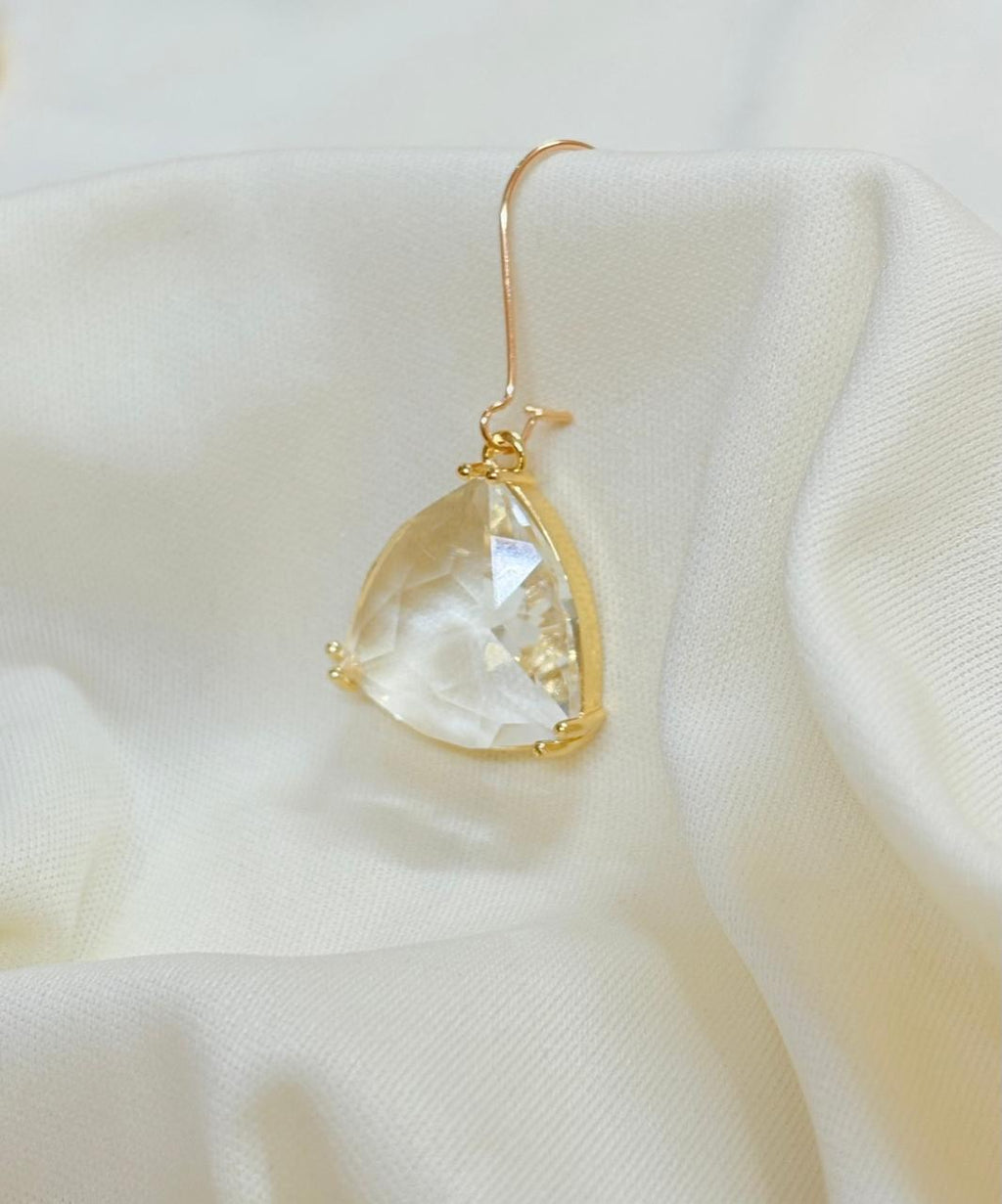 Cystral Clear Dangle Earrings - Bloom