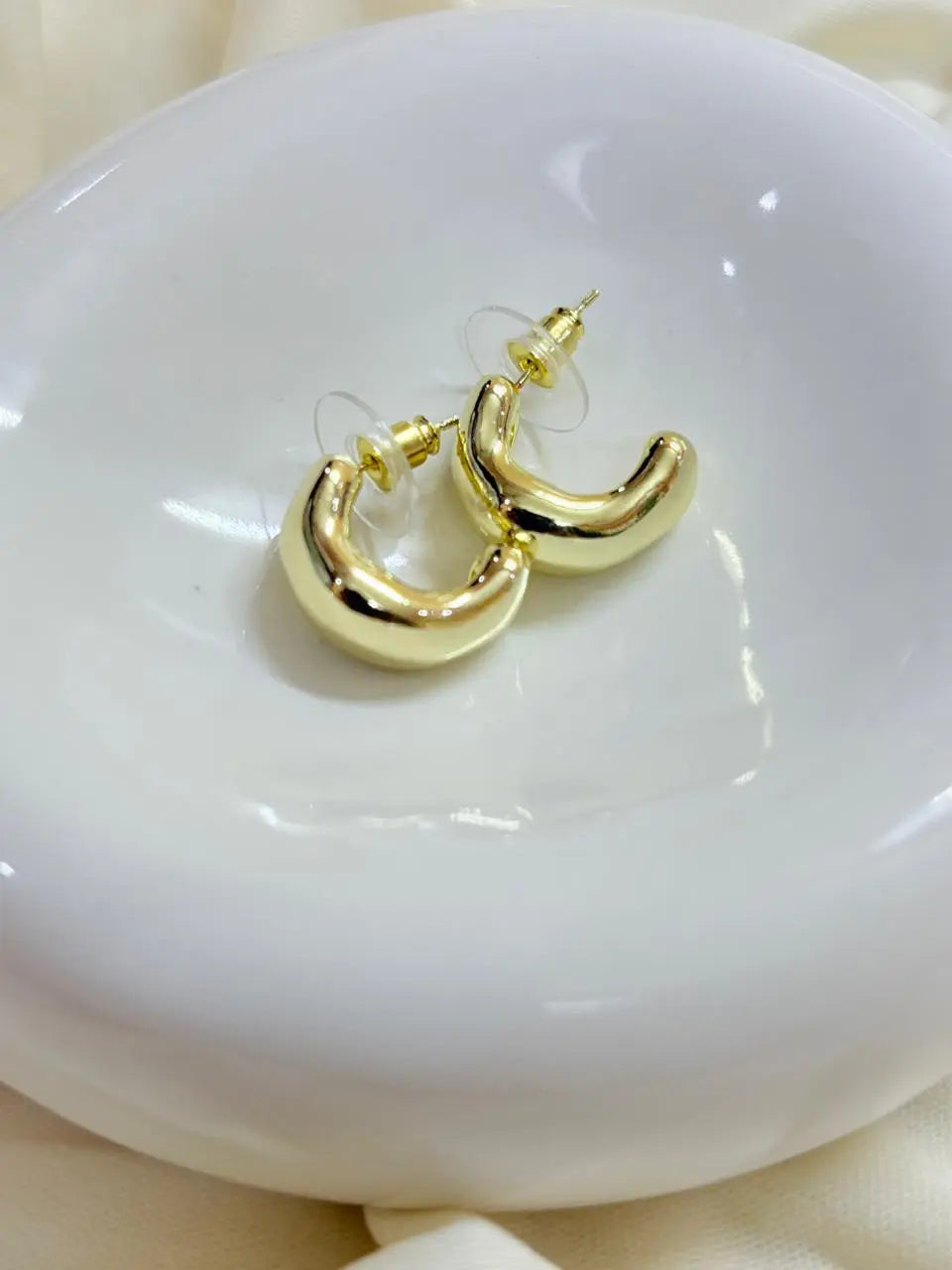 Golden Curls Earrings - Bloom