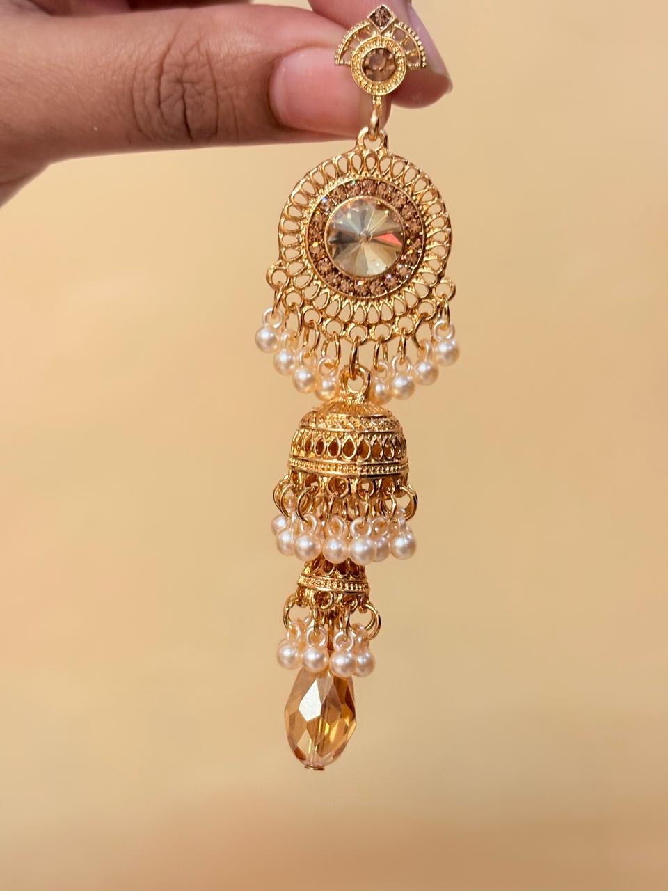 Chaar Rang Charm Earrings - Bloom