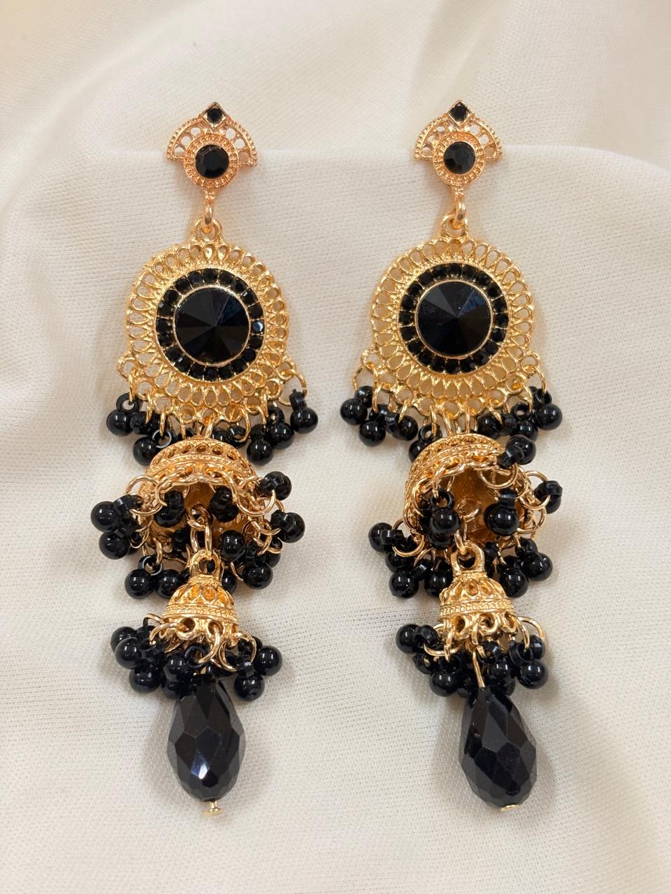 Chaar Rang Charm Earrings - Bloom