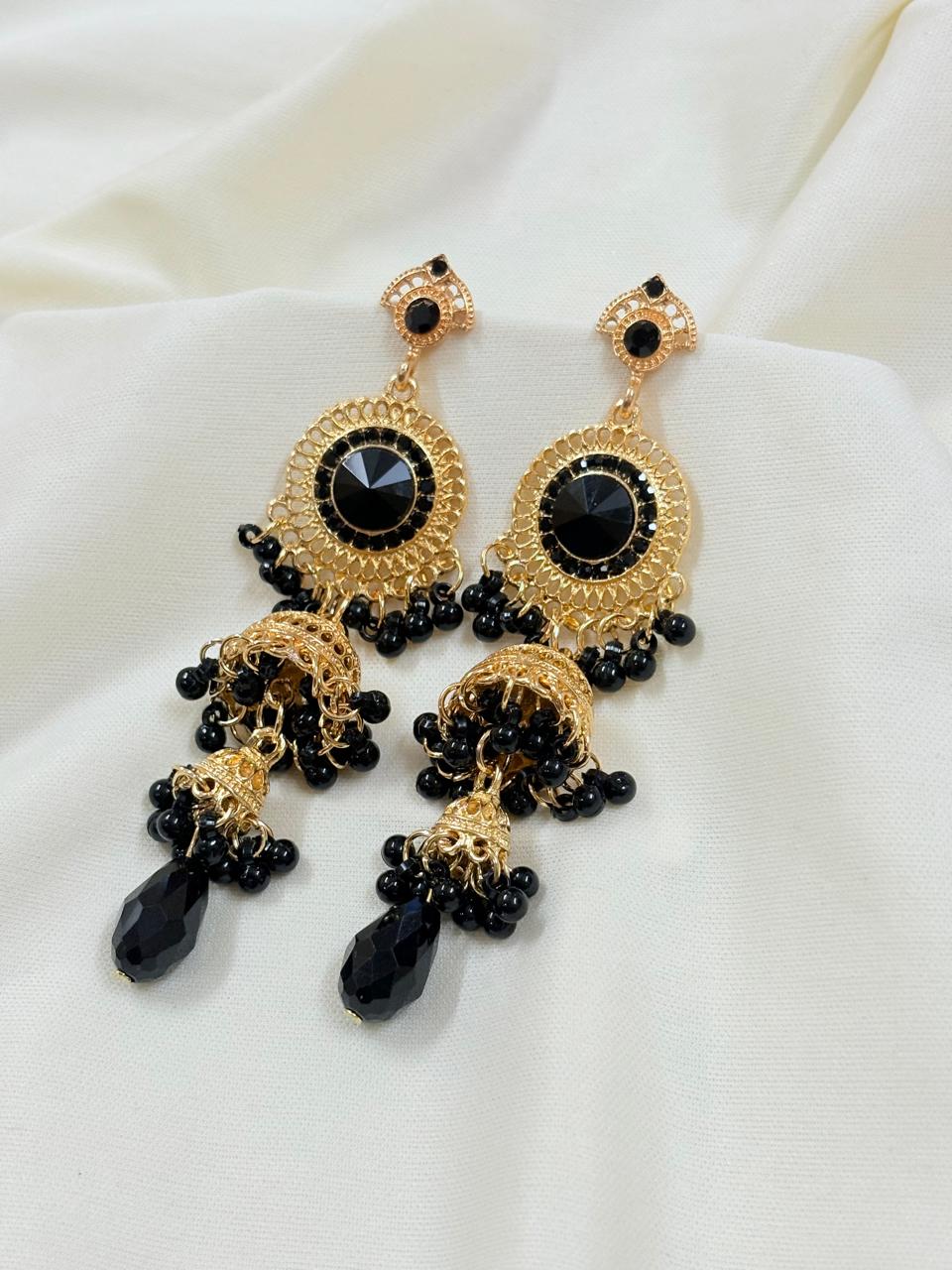 Chaar Rang Charm Earrings - Bloom