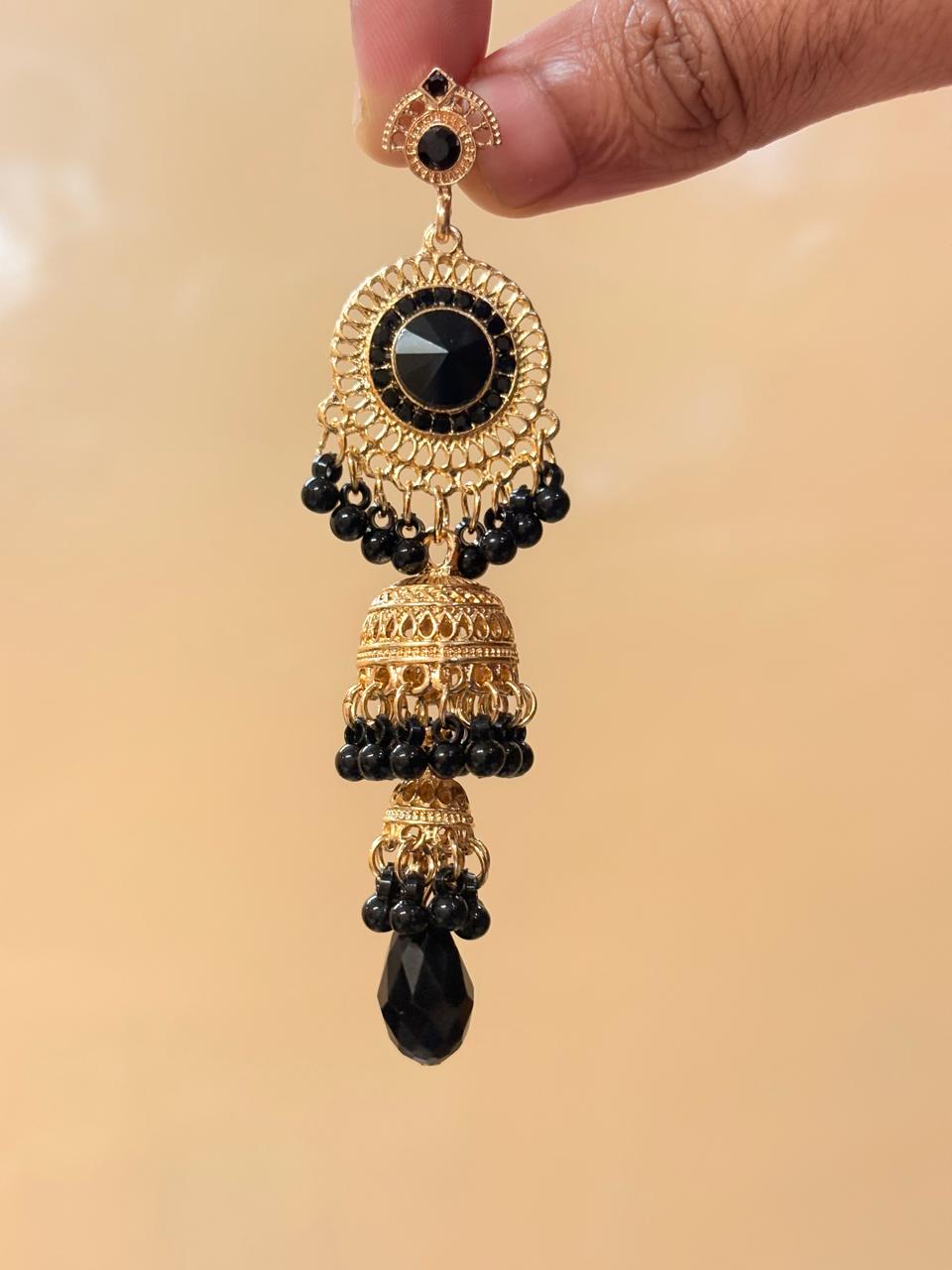 Chaar Rang Charm Earrings - Bloom