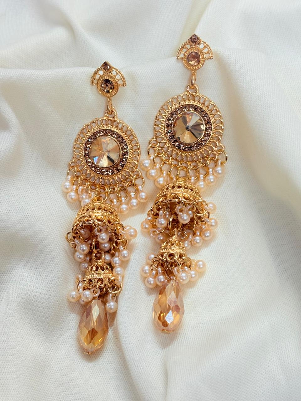 Chaar Rang Charm Earrings - Bloom