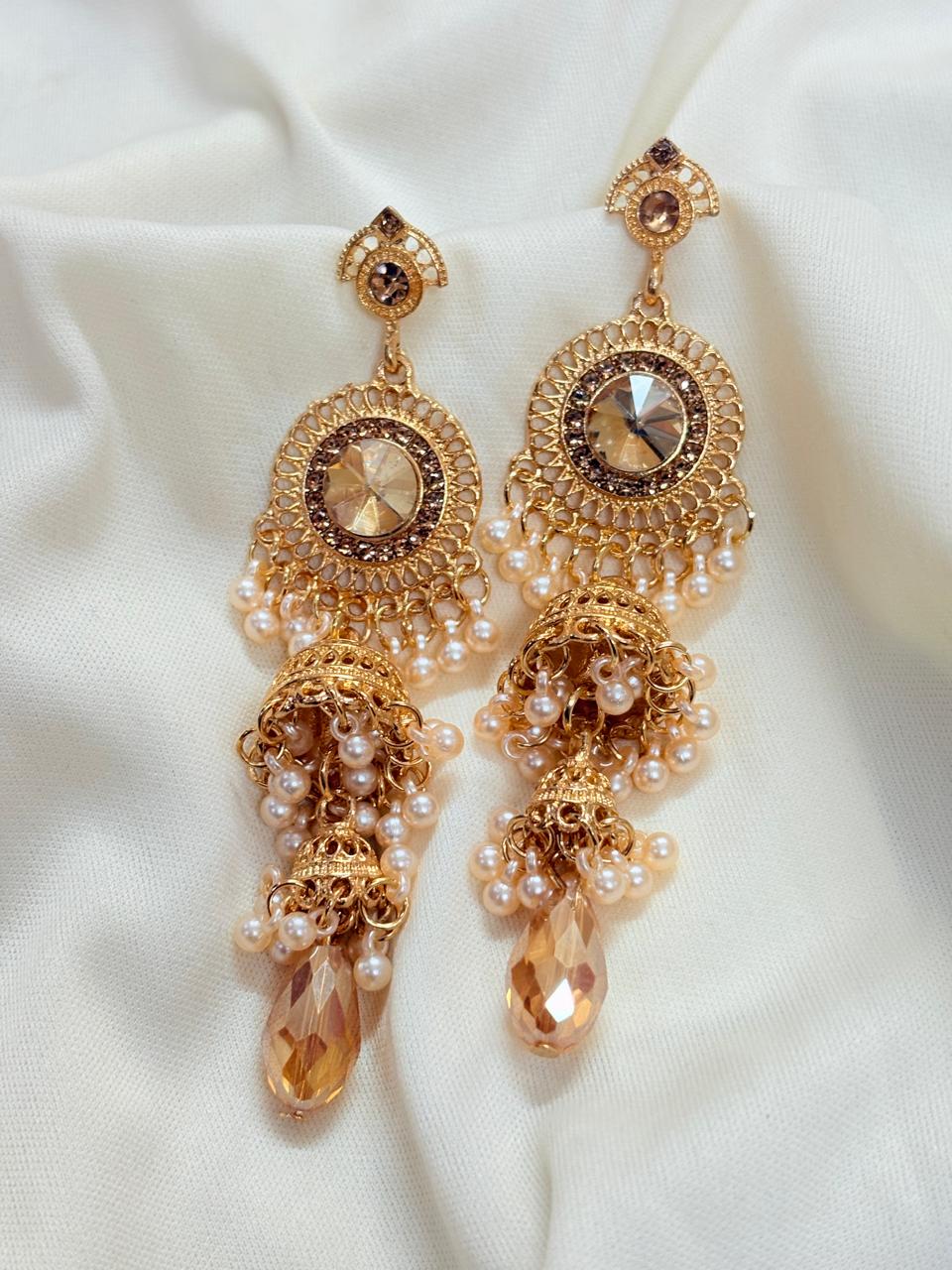 Chaar Rang Charm Earrings - Bloom