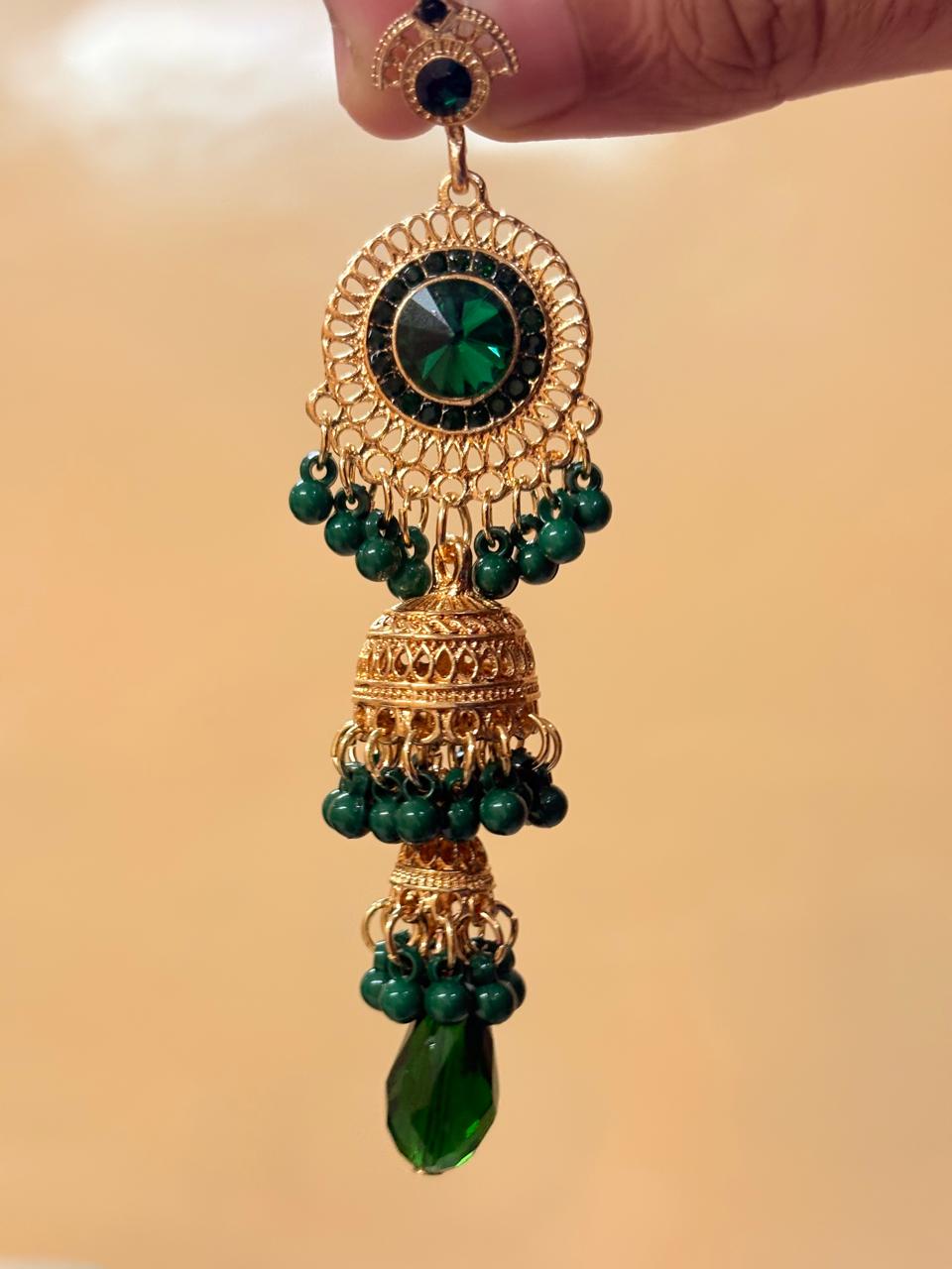 Chaar Rang Charm Earrings - Bloom
