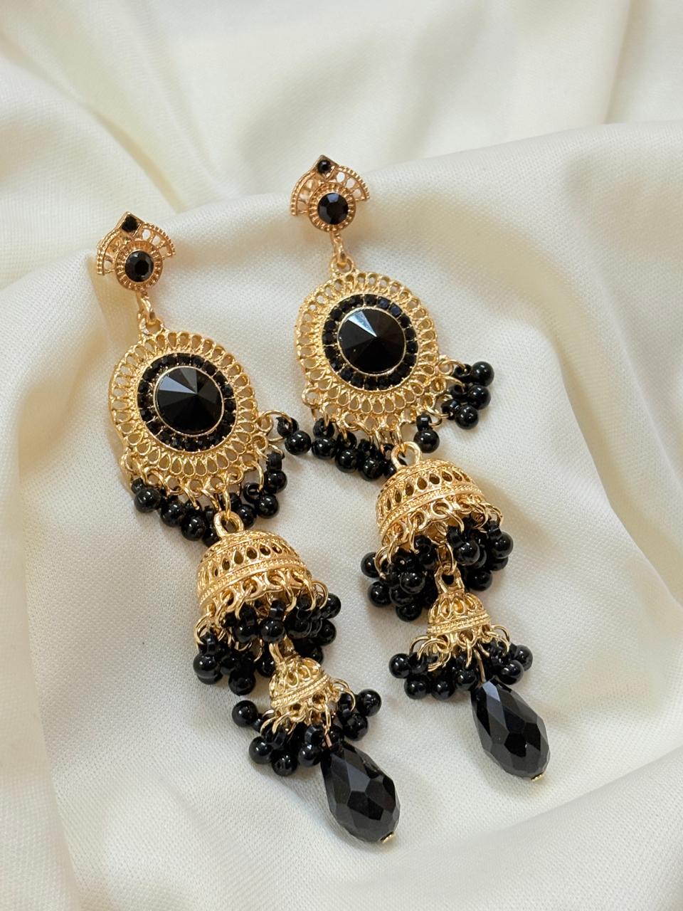 Chaar Rang Charm Earrings - Bloom