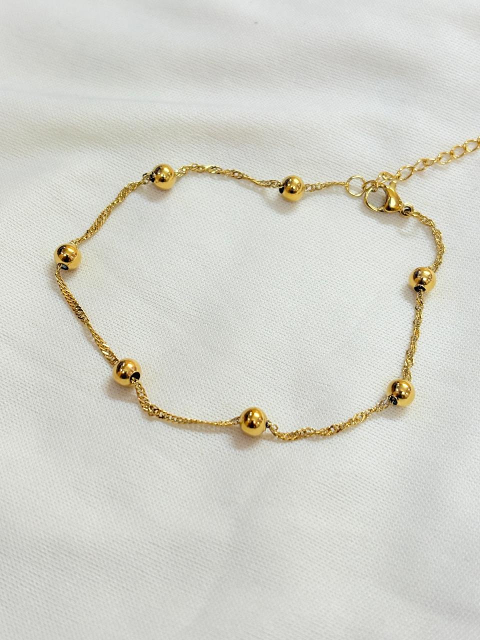 Dot & Line Bracelet - Bloom