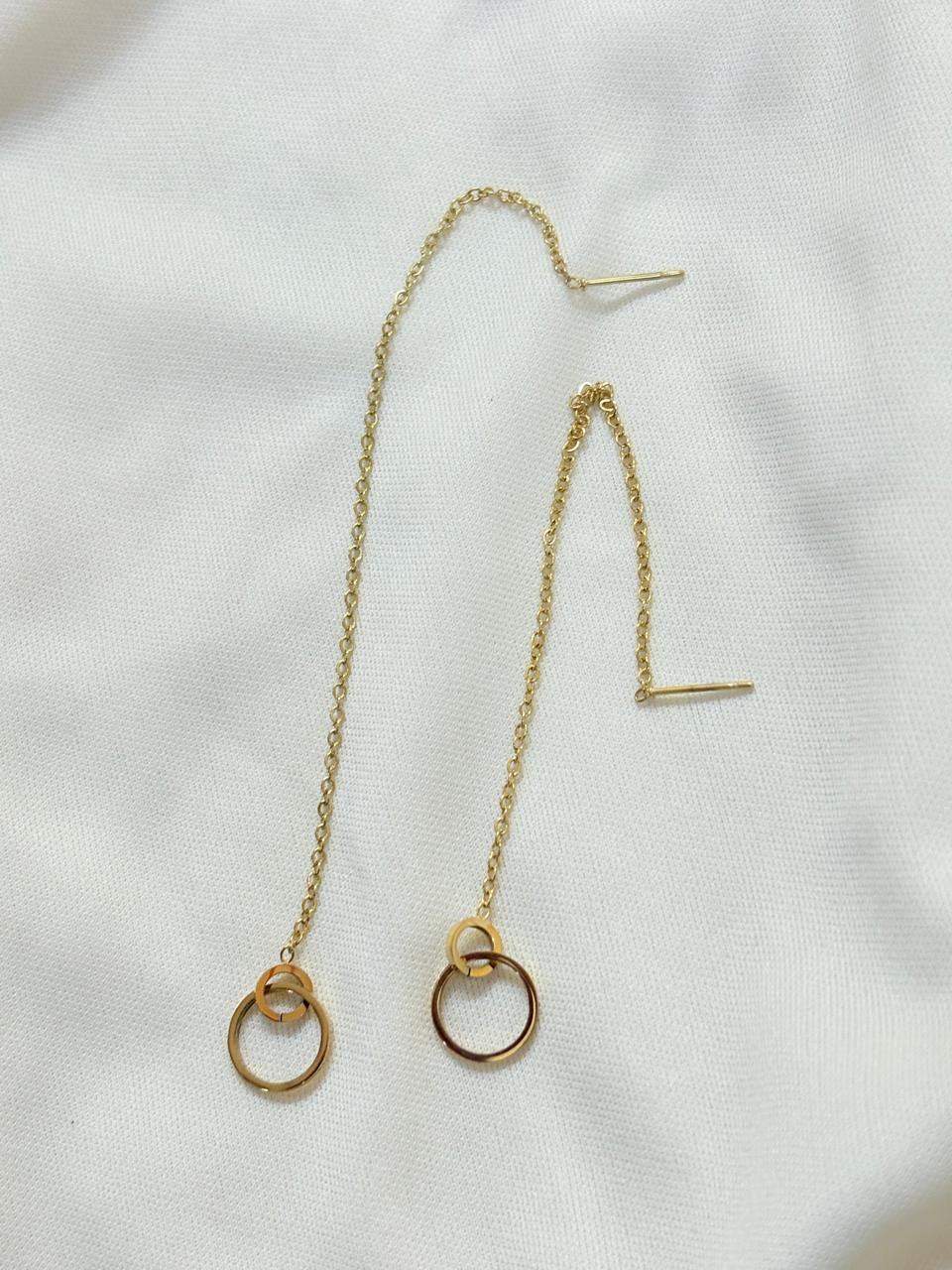 Link & Loop Earrings - Bloom