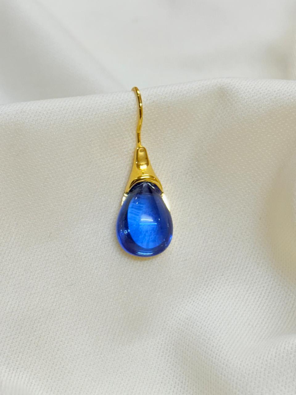 Sapphire Drops Earrings - Bloom