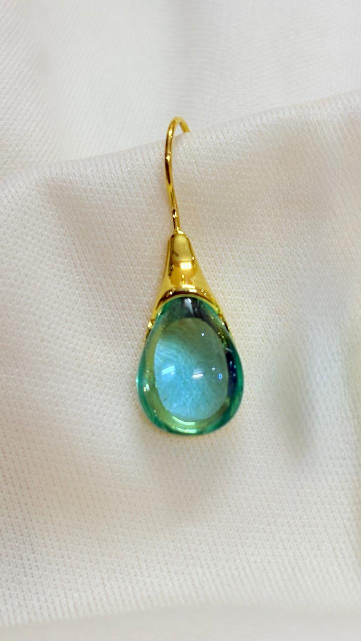 Oceanic Blue Drop Earrings - Bloom