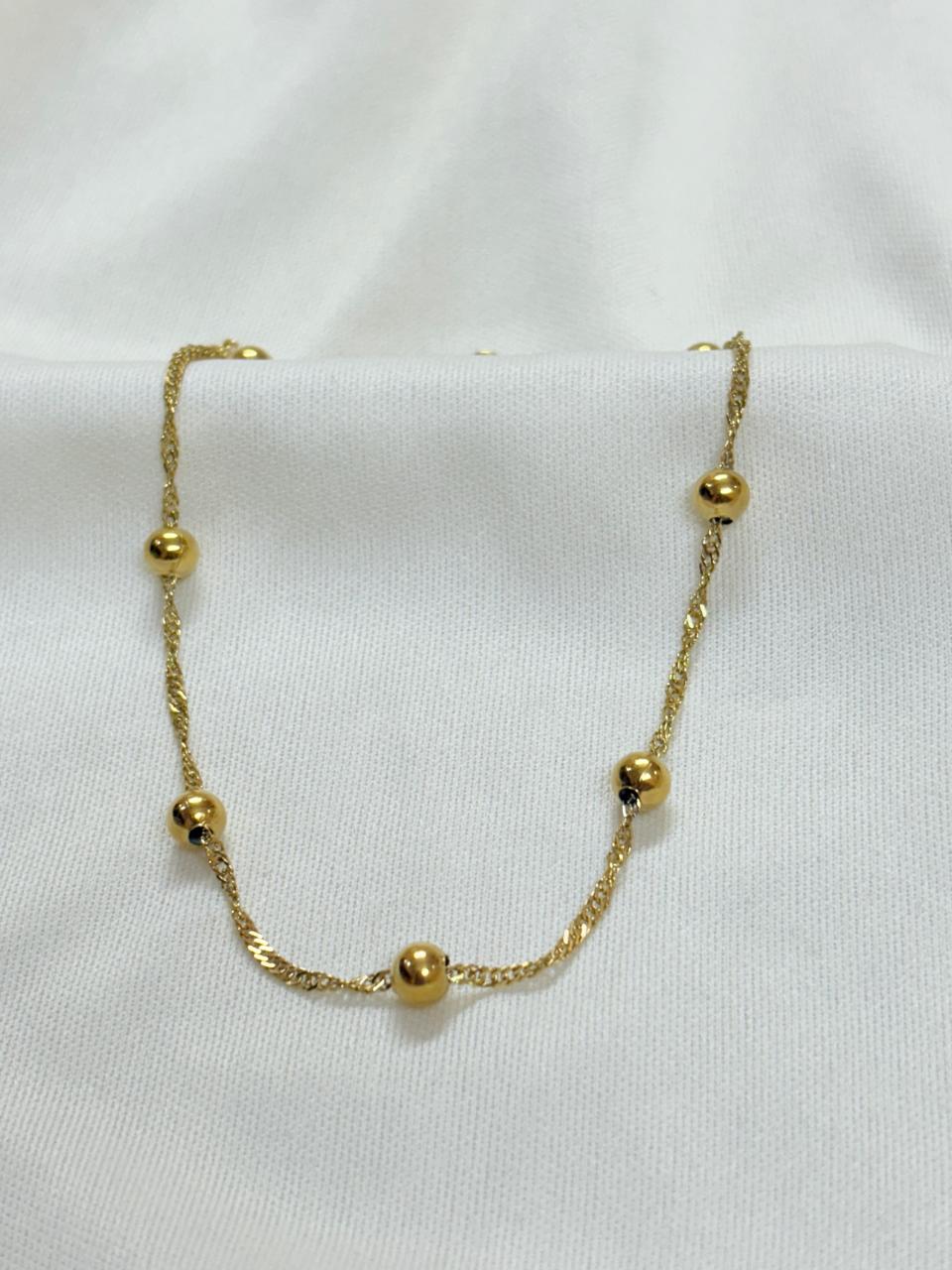 Dot & Line Bracelet - Bloom