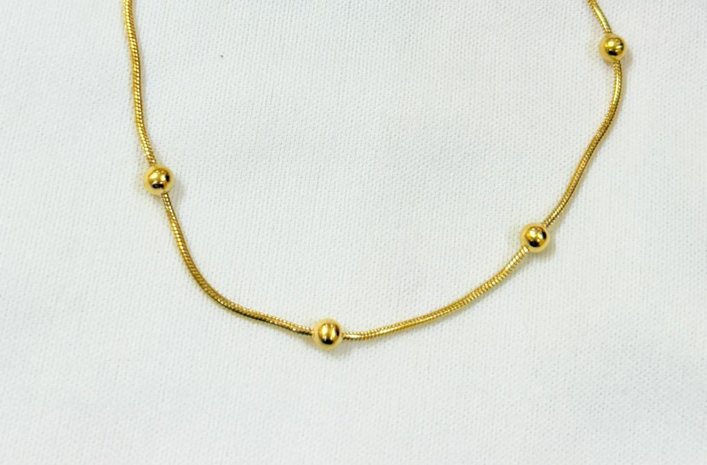 Gold Ball Link Bracelet - Bloom